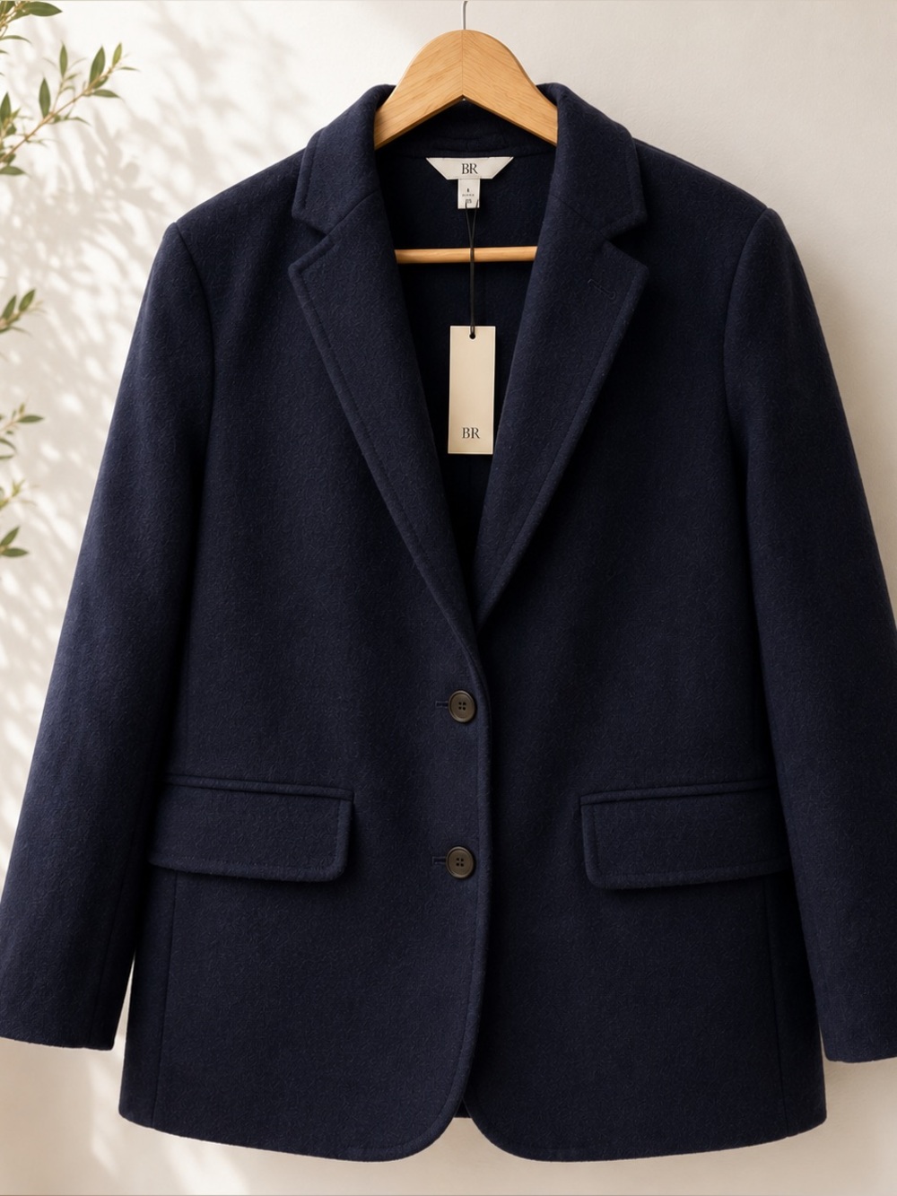 Banana Republic Women’s  Navy blazer coat size large new with tags